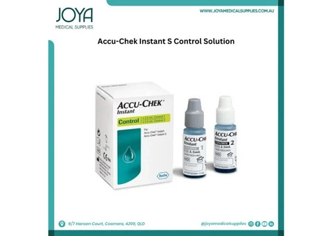 Accu-Chek Instant S Control Solution - Joya Medical Supplies