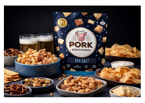 Crispy Pork Crackling – Artisan Crunchy Gourmet Pork Snack