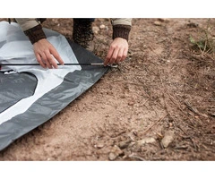 Stay Protected Outdoors with a Durable Camping Tarp | ARK Tarps
