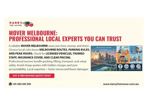 Mover Melbourne – Trusted Local & Interstate Moving Experts