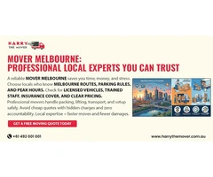 Mover Melbourne – Trusted Local & Interstate Moving Experts