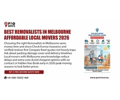 Best Removalist in Melbourne | Fast, Safe & Professional Movers