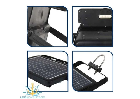 10W Solar Smart Sensor LED Flood Light