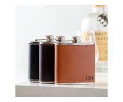 Elegant Custom Hip Flask Printing & Engraving Services | ABC2000