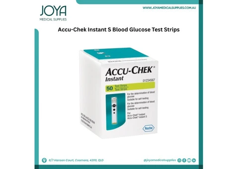 Accu-Chek Instant S Blood Glucose Test Strips - Joya Medical Supplies