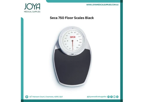 Seca 750 Floor Scales Black - Joya Medical Supplies