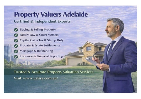 Property Valuers Adelaide | Certified & Independent Experts