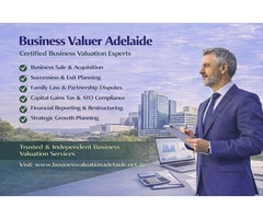 Business Valuer Adelaide | Certified Business Valuation Experts