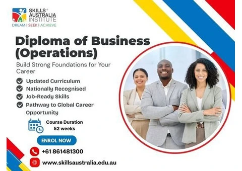 Apply Today for the Diploma of Business Management in Perth