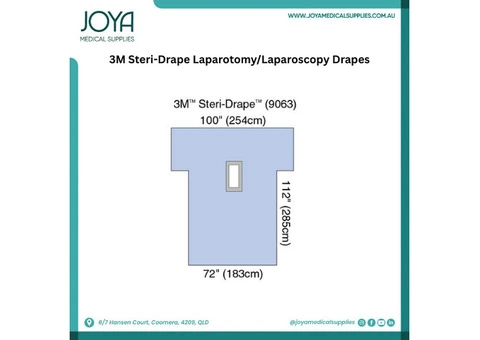 3M Steri-Drape LaparotomyLaparoscopy Drapes - Joya Medical Supplies