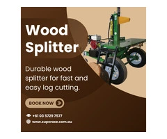 Look forward to the best quality Wood Splitter for you