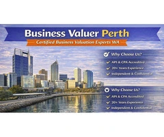 Business Valuer Perth | Certified Business Valuation Experts WA