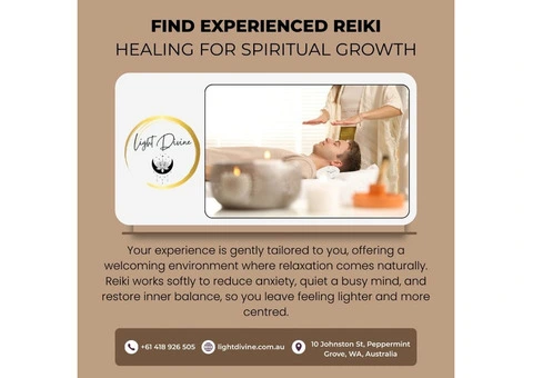 Find Experienced Reiki Healing for Spiritual Growth