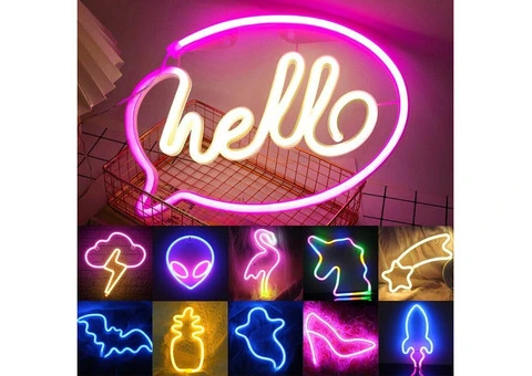 Custom Neon Signs – Bright, Stylish & Eye-Catching Lighting for Any Space