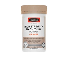 Swisse Ultiboost Magnesium Powder Orange 180g – High Strength Energy & Muscle Support