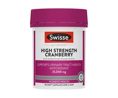 Swisse Ultiboost Cranberry Capsules 90 Count – Women’s Health & Antioxidant Support