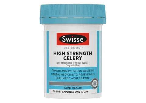 Boost Joint Comfort & Mobility with Swisse High Strength Celery Capsules