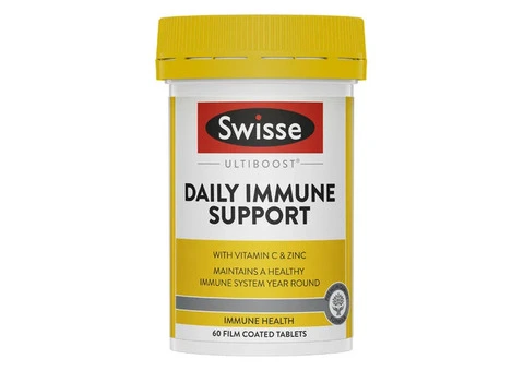 Swisse Ultiboost Daily Immune Support 60 Tablets – Everyday Wellness Formula