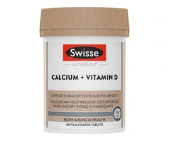 Strengthen Bones & Support Immunity with Swisse Calcium + Vitamin D Tablets