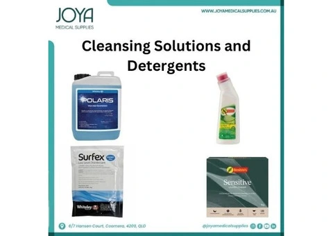 Cleansing Solutions and Detergents - Joya Medical Supplies | Australia