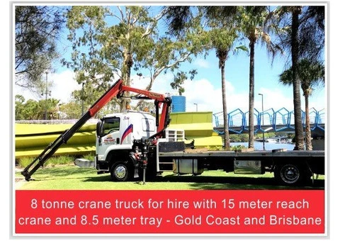 crane truck brisbane 13t plus | otmtransport.com.au