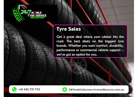 Purchase Car Tyres in Melbourne CBD – On-Site Fitting Available 24/7 - 2/5