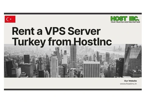 Rent a VPS Server Turkey from HostInc