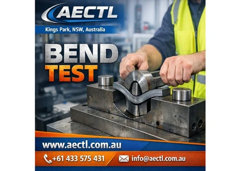 Reliable Bend Test Services in Australia by AECTL Experts