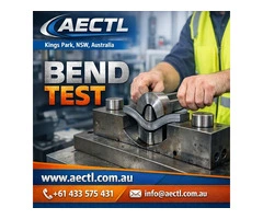Reliable Bend Test Services in Australia by AECTL Experts