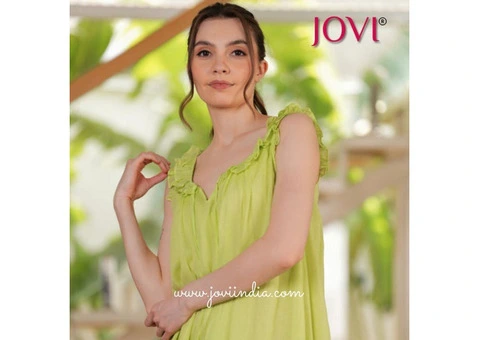 Buy Best Long Dresses for Women Online at JOVI India - 1/6