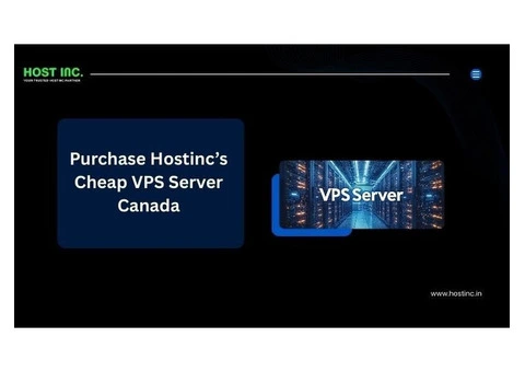 Purchase Hostinc’s Cheap VPS Server Canada