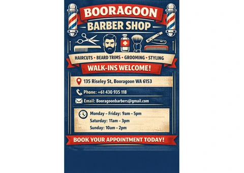 South Perth Metro’s Trusted Barber Shops Are Here!