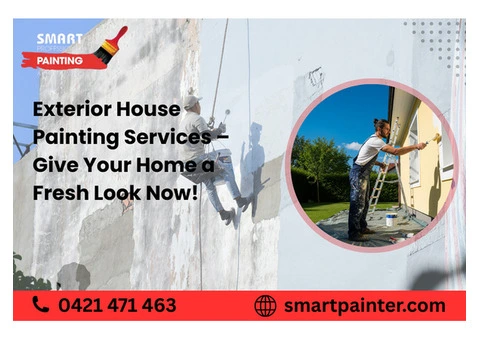 Exterior House Painting Services – Give Your Home a Fresh Look Now!
