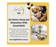 Get Better Sleep and Relaxation With Sound Bath