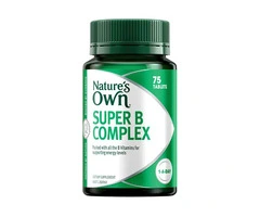 Need Natural Energy & Less Stress? Discover Nature’s Own Super B Complex Tablets Today!