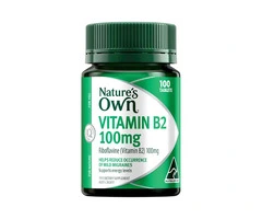 Feeling Low on Energy? Try Nature’s Own Vitamin B2 100mg for Daily Vitality Support