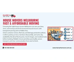 Professional House Movers Melbourne – Safe & Hassle-Free Home Relocation in Melbourne