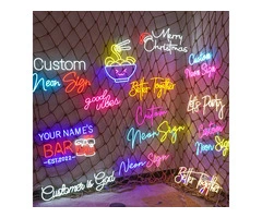 Custom Neon Signs – Bright, Stylish Lighting for Businesses,