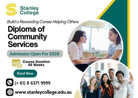 Enrol Now in the Diploma of Community Services Course