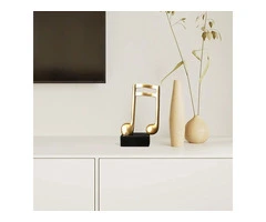 Piano Note Figurines,Desktop Resin Piano Note Figurines - Fun Musical Note Figur