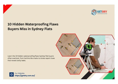 10 Hidden Waterproofing Flaws Buyers Always Miss in Sydney Flats
