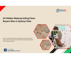 10 Hidden Waterproofing Flaws Buyers Always Miss in Sydney Flats