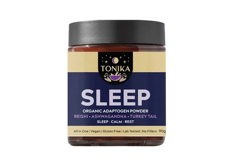 Relax & Recharge Naturally with Tonika Sleep Organic Adaptogen Powder