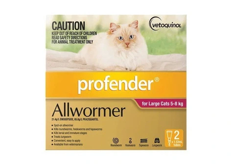 Profender Allwormer for Cats