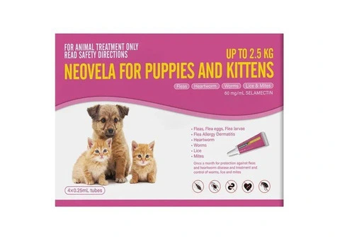 Neovela (Selamectin) Flea and Worming Treatment for Dogs