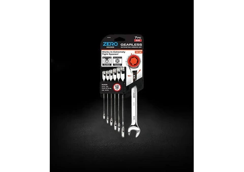 Ratchet spanner set 7 piece METRIC