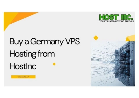 Buy a Germany VPS Hosting from HostInc