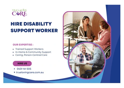 Hire Disability Support Worker – Get Help Today - 1/3