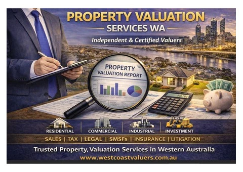 Property Valuation Services in WA – Independent & Certified Valuers
