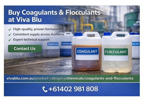Industrial Coagulants & Flocculants AU